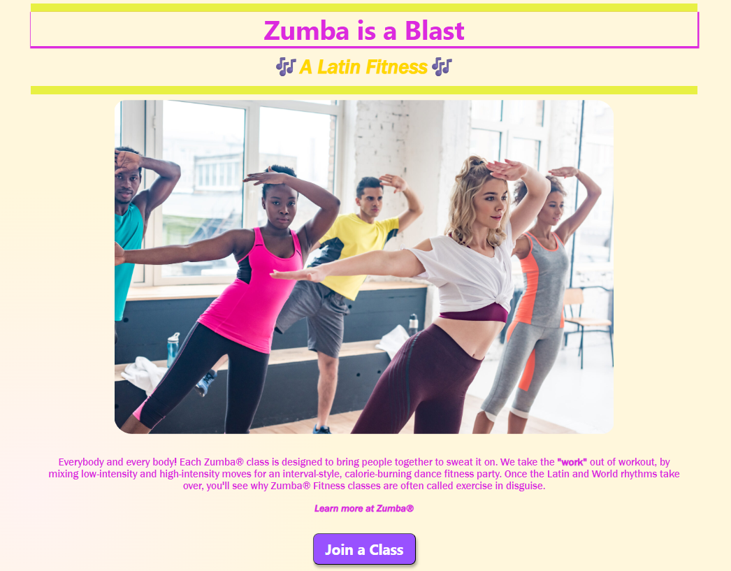 Zumba Project